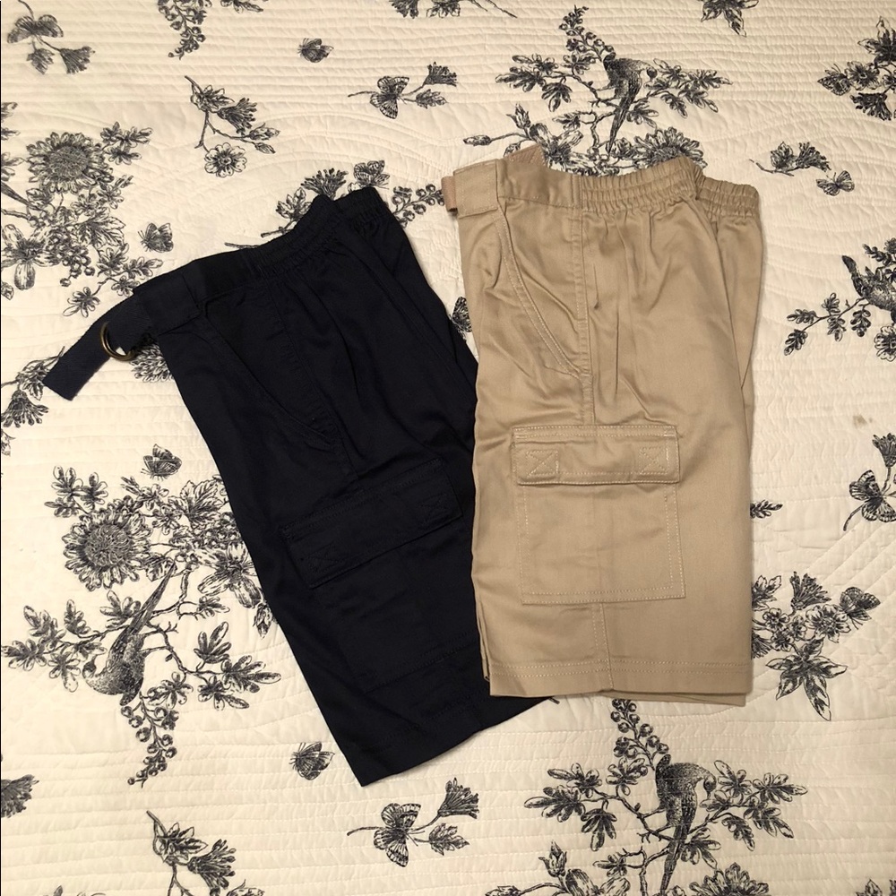 2 pairs of Magic Moments boys cargo shorts NEW